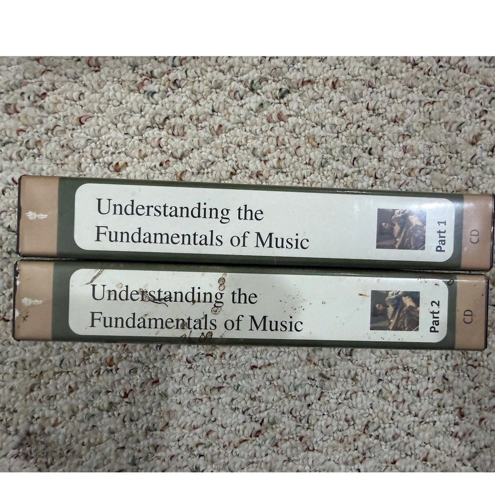 The Great Courses Understanding the Fundamentals of Music CD Set Parts 1 & 2
